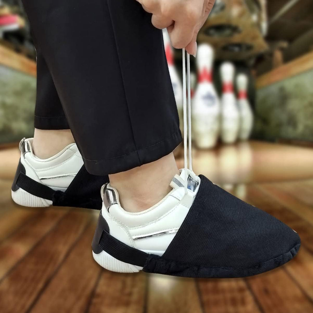 YARNOW 1 Paar Bowlingschuhüberzüge Bowling-Rutschmatte Bowlingschuh-Slider Bowlingschuhe Überschuhe