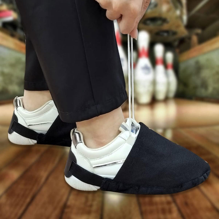 YARNOW 1 Paar Bowlingschuhüberzüge Bowling-Rutschmatte Bowlingschuh-Slider Bowlingschuhe Überschuhe