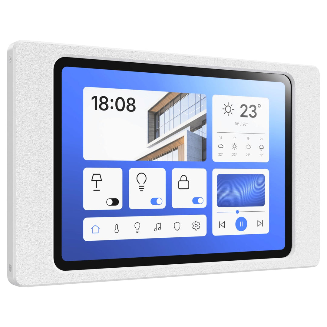 Tablet Wandhalterung für Samsung Galaxy Tab A8 (10,5 Zoll) - Passgenauer &amp; Flacher Rahmen für Smart
