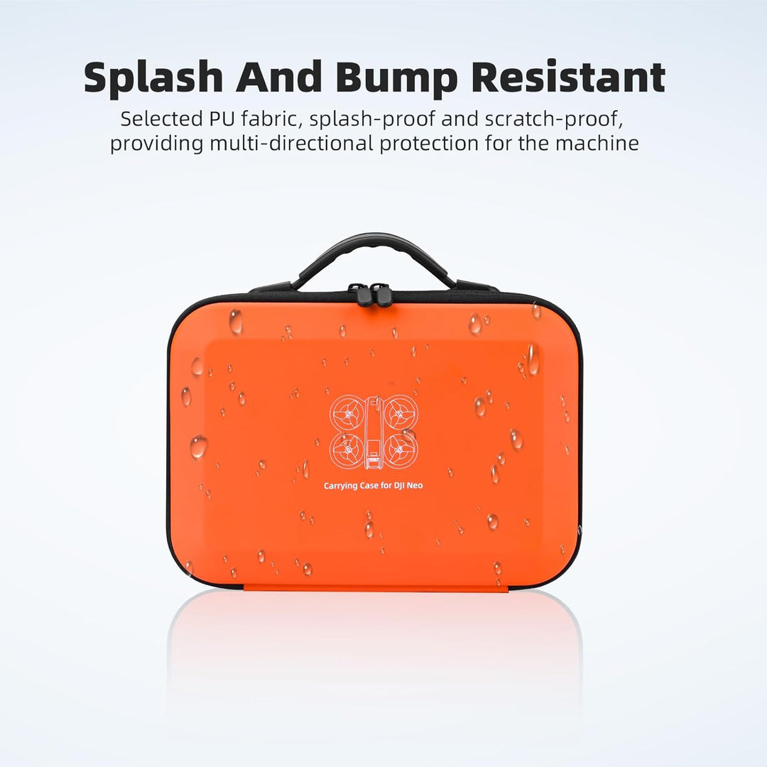 BRDRC Neo Tasche, Wasserdichtes Koffer Tragbare für DJI Neo Fly More Combo Tragetasche Reisetasche f
