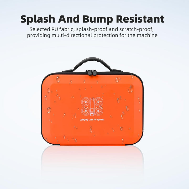 BRDRC Neo Tasche, Wasserdichtes Koffer Tragbare für DJI Neo Fly More Combo Tragetasche Reisetasche f