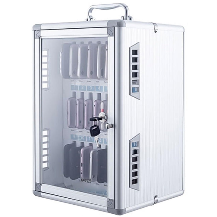 Handy Safe Schule handybox 12/24/36/48/60 Bits Handy-Safe schliessfächer Transparente Tür-Aufbewahru