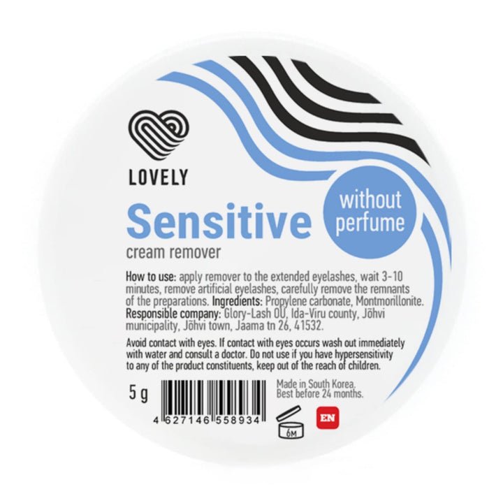 LOVELY Lash Cream Remover für Wimpernverlängerungen Duft:CARAMEL | Wimpernremovercream zur sanften,