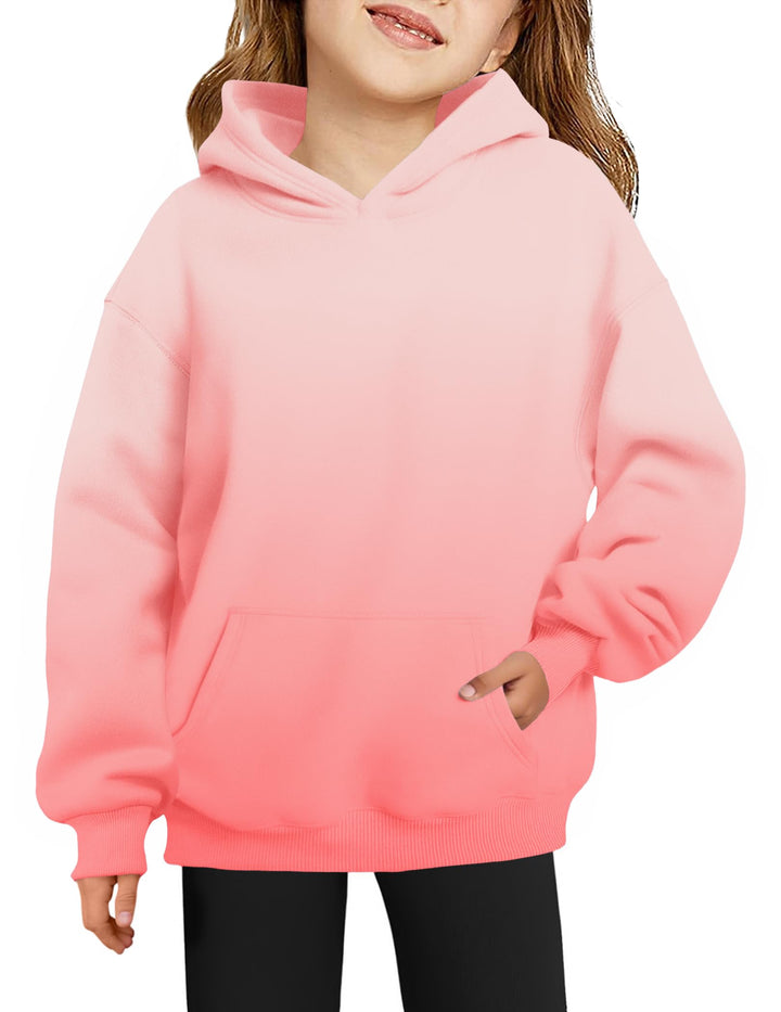 Arshiner Mädchen Kapuzenpullover Warm Fleece Kinder Hoodie Winter Pullover mit Tasche Sweatshirt für