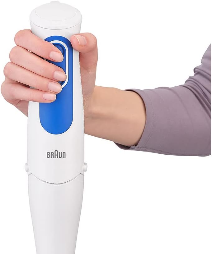 Braun MultiQuick 3 MQ 3000 Smoothie+ Stabmixer – Pürierstab mit 2 Geschwindigkeiten, PowerBell Plus