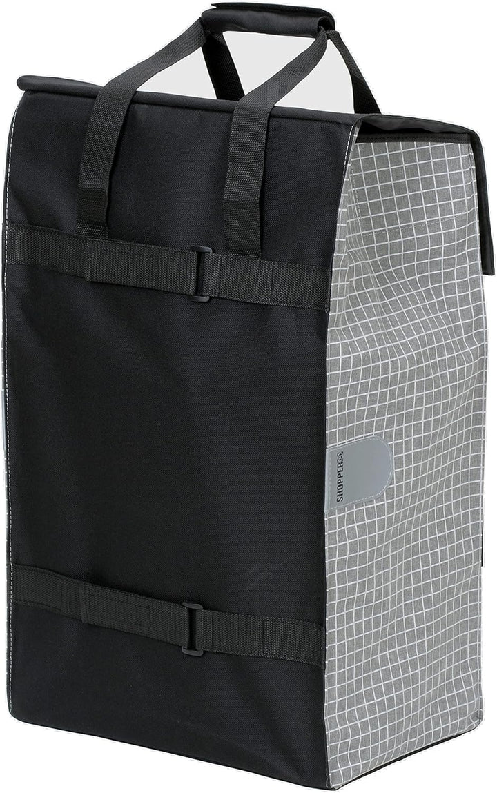 Andersen Einkaufstrolley Ersatztasche - 51 Liter - Seiten- & Fronttasche - extra Innenfach - wassera