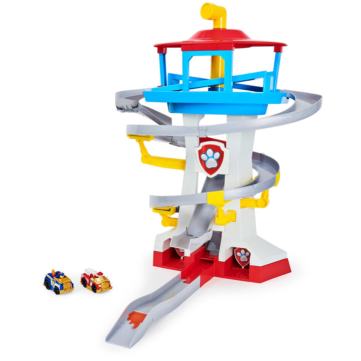 PAW Patrol True Metal Adventure Bay Spielset mit 2 Metallfahrzeugen im Massstab 1:55 Single, Single