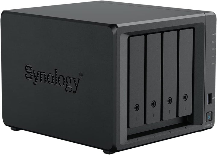 Synology DS423+ 4-Bay Diskstation NAS (Intel Celeron J4125 4-Core 2GB Ram 2xRJ-45 1GbE LAN-Port) 16T