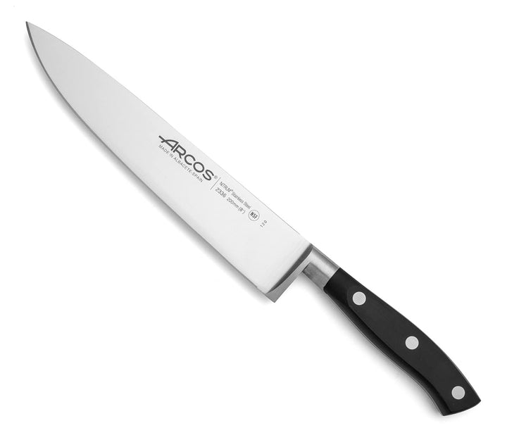 Arcos Serie Riviera - Kochmesser - Klinge aus Nitrum geschmiedetem Edelstahl 200 mm - HandGriff Poly