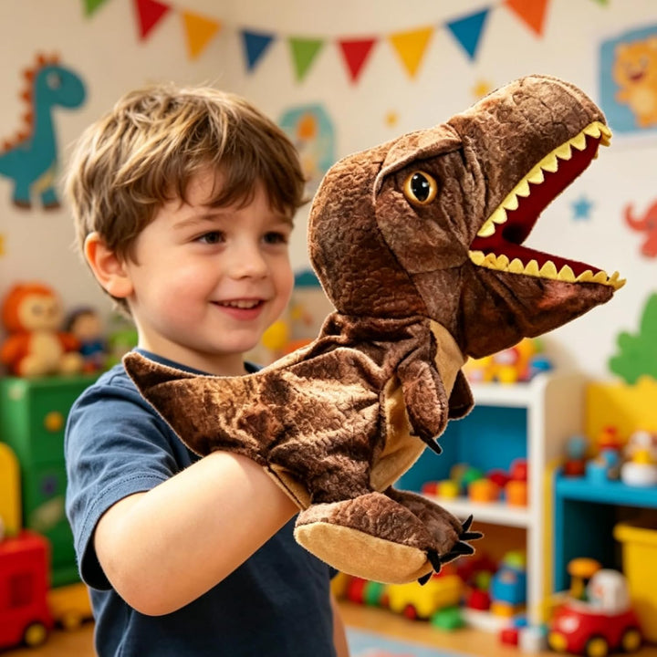 Tyrannosaurus Rex Handpuppe Dinosaurier Plüschtier Handpuppe Tier Dinosaurier Plüschtier Interaktive