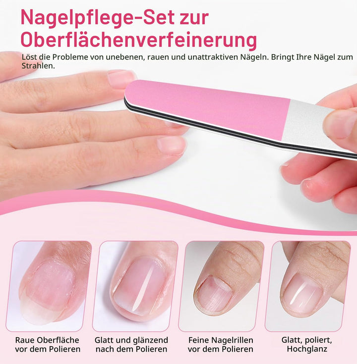 Major Dijit Manicure Strengthening Kit – Nail Hardener &amp; Growth System for Damaged, Weak, Split Nail