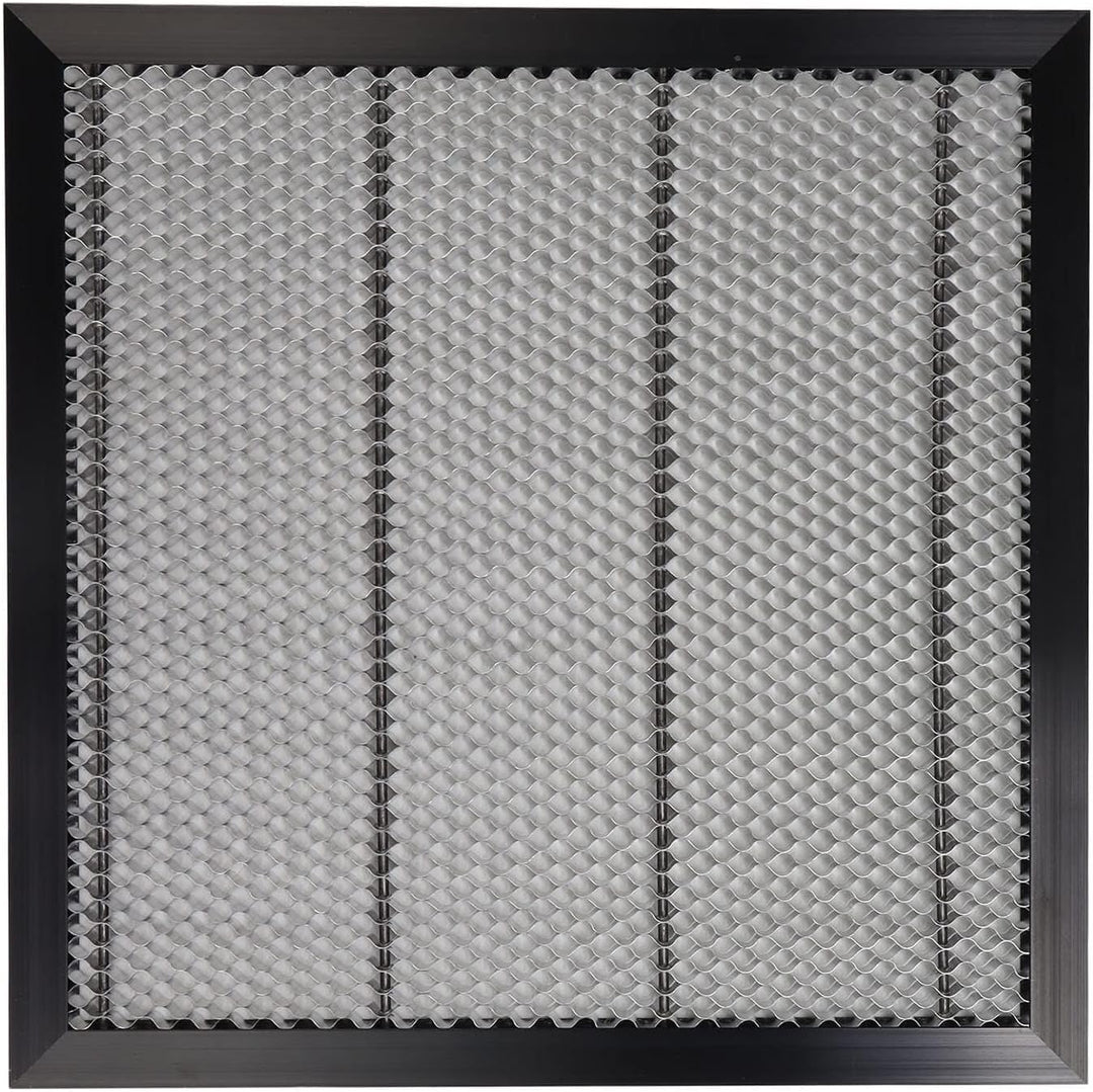 Laser-Arbeitstisch, 400 x 400 mm, Mesh-Design, Aluminiumlegierung, Waben-Arbeitsplattenplattform