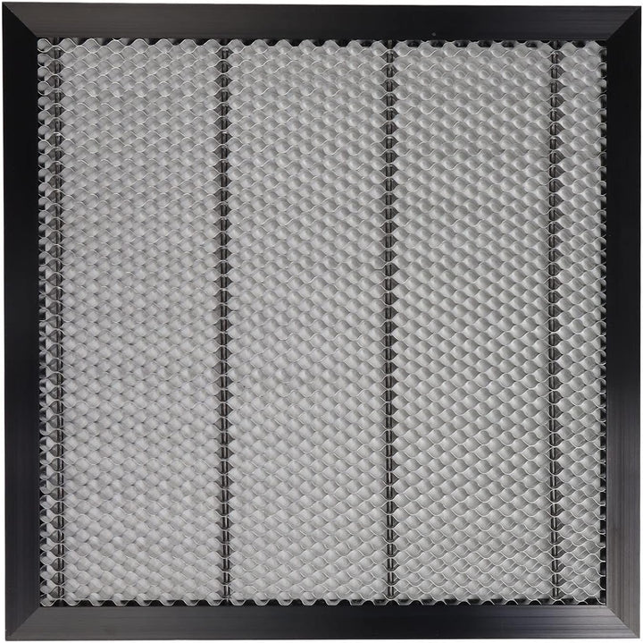 Laser-Arbeitstisch, 400 x 400 mm, Mesh-Design, Aluminiumlegierung, Waben-Arbeitsplattenplattform
