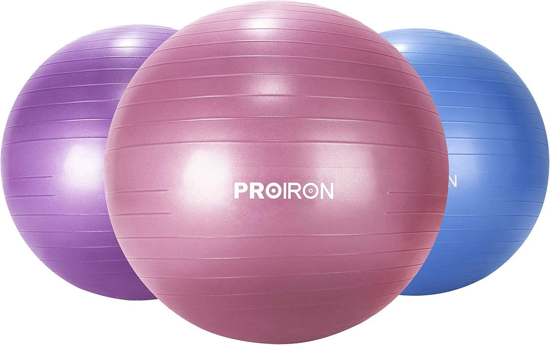 PROIRON Gymnastikball Pezziball Sitzball Trainingsball Fitnessball & Balance für Core-Training mit P