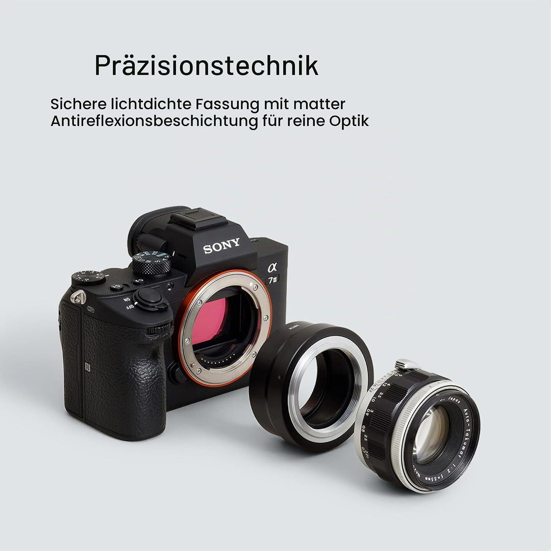 Urth Objektivadapter: Kompatibel mit M42 Objektiv und Sony E Kameragehäuse, M42
