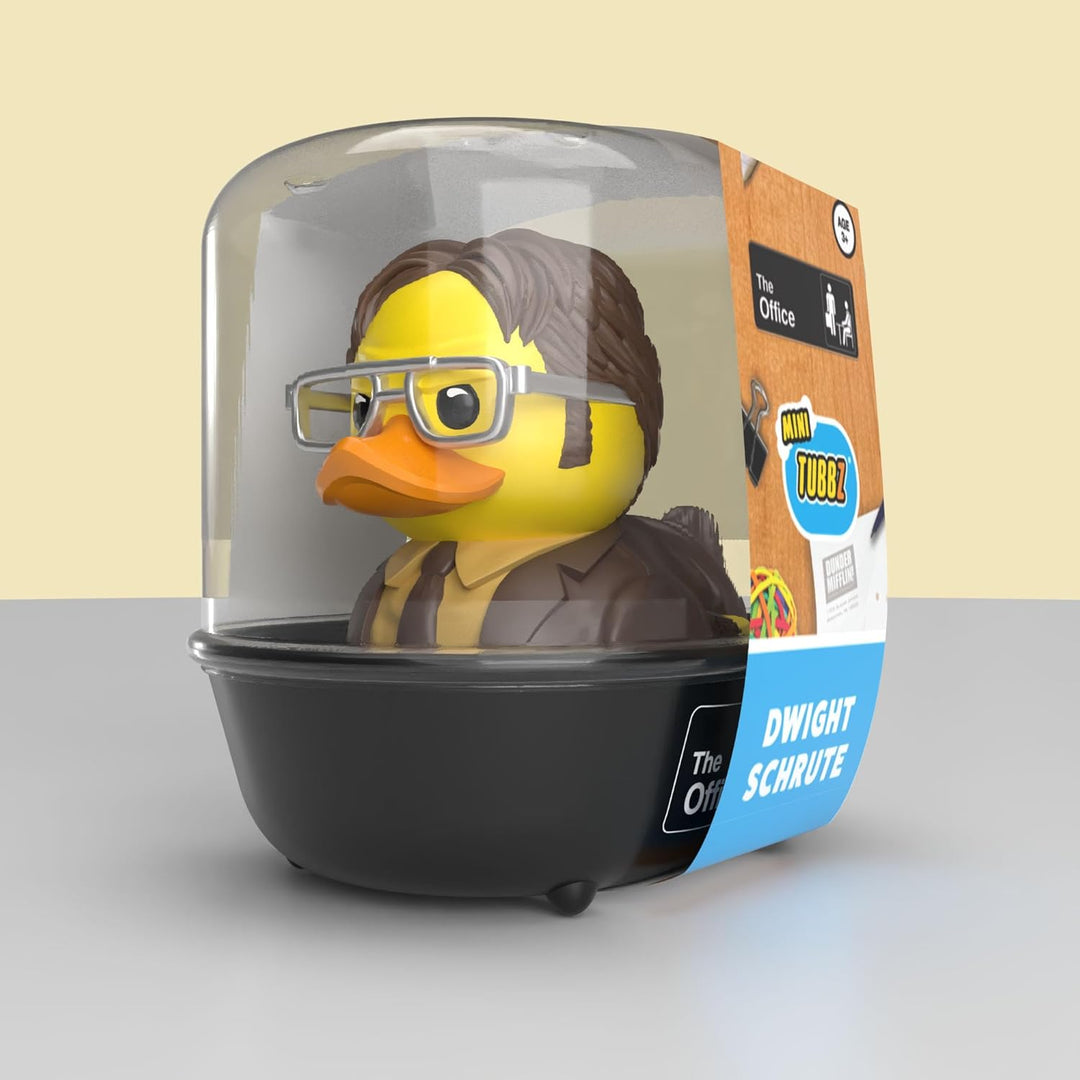 TUBBZ Mini: The Office - Dwight Schrute als Cosplay-Gummiente Vinyl-Figur Dwight (Mini), Dwight (Min