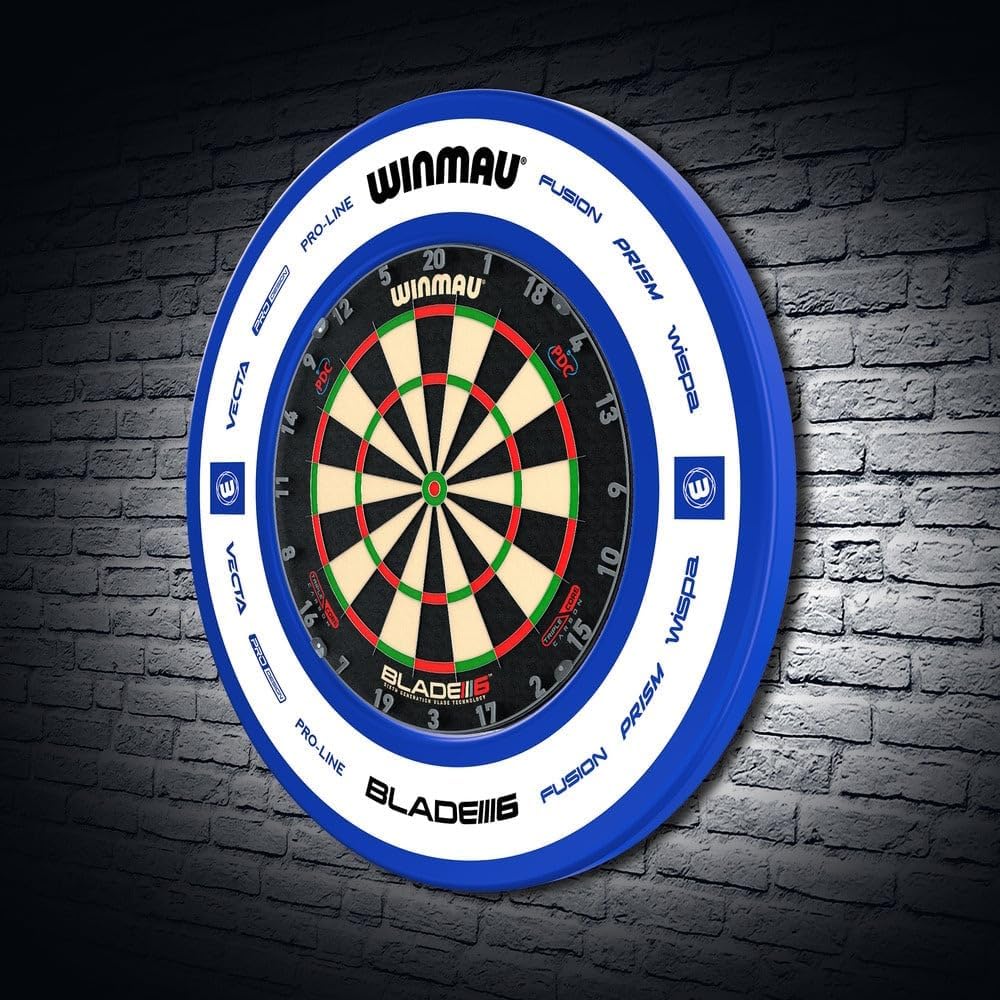 WINMAU Dartboard Surround Ring Xtreme/Outshot/MvG - extra starker Schutzring & Wandprotektor für Dar