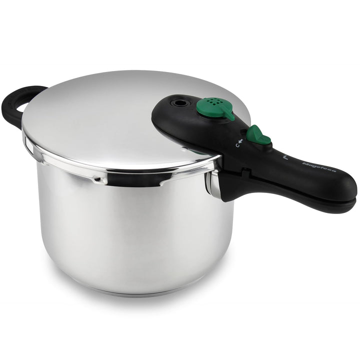 Magefesa Schnellkochtopf, Rostfreier Edelstahl, 22 cm, 6 l