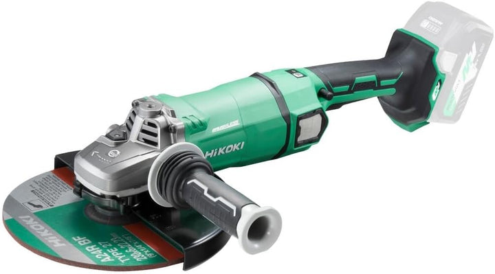 HIKOKI Akku Winkelschleifer G3623DA Basic (ohne Akkus, ohne Ladegerät, 36 Volt, Schleifscheiben-Ø 23