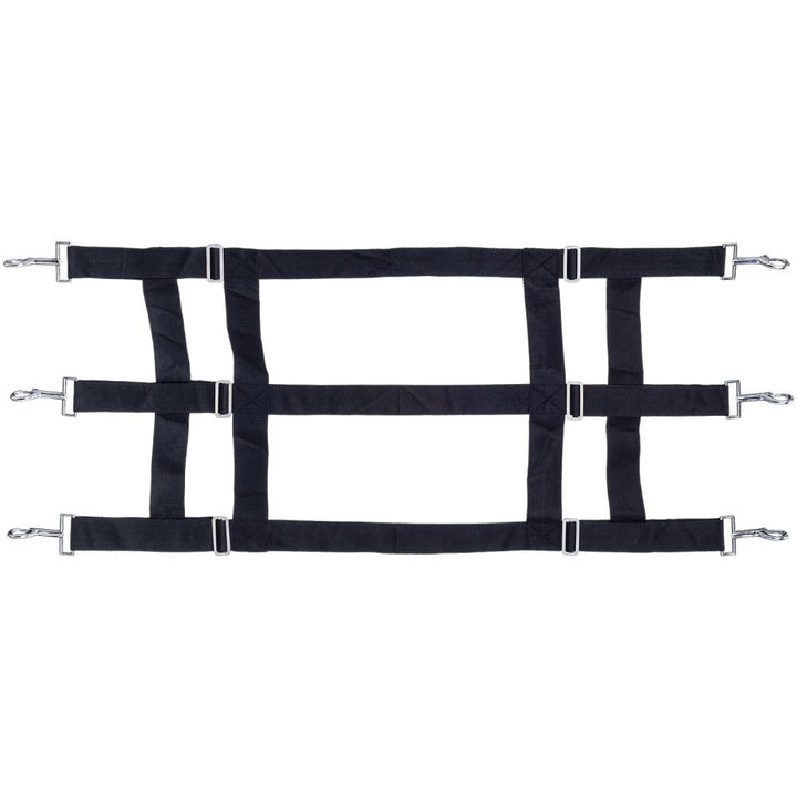 Tough 1 Nylon-Stallschutz Schwarz, Schwarz
