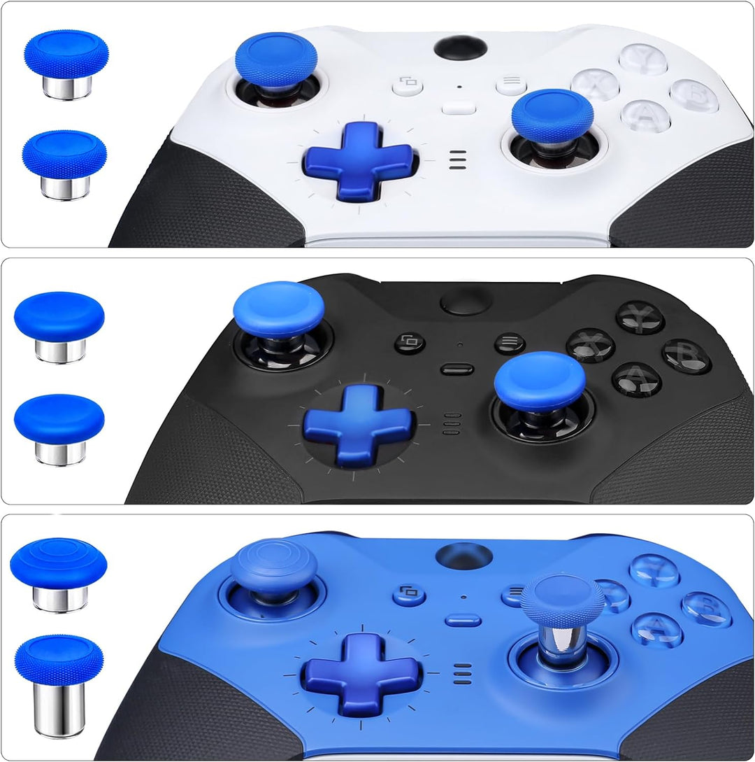 inRobert Replacement Thumbsticks for Xbox One Elite Series 2 Controller, Metal Magnetic joysticks Ac