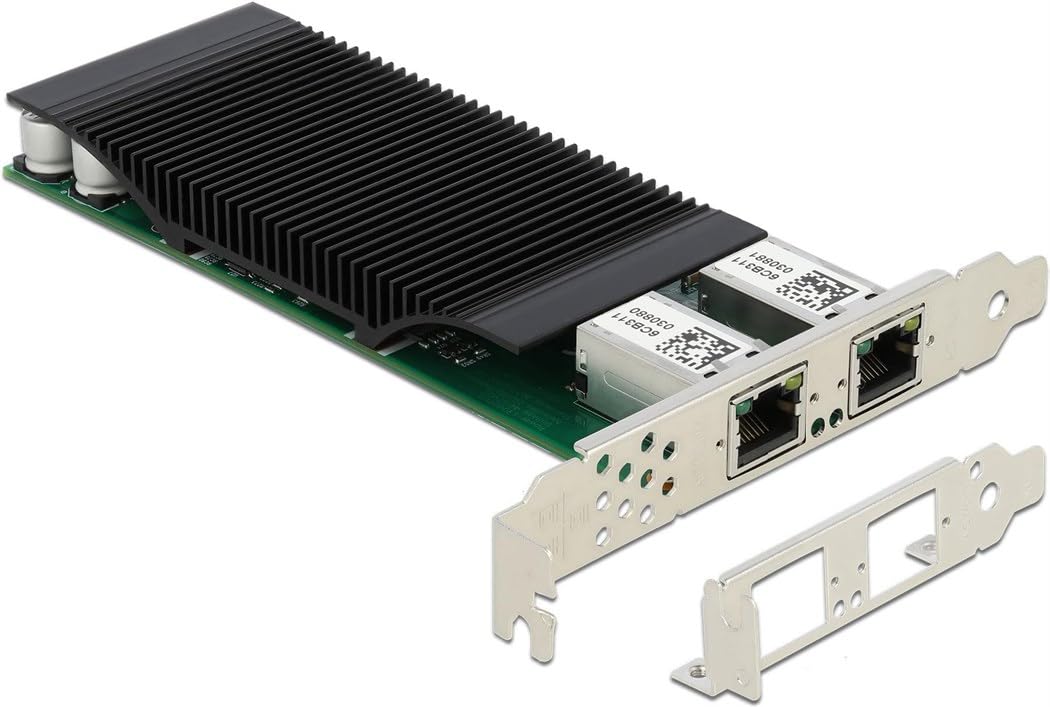 Delock PCI Express x4 Karte 2 x RJ45 Gigabit LAN PoE+ i350