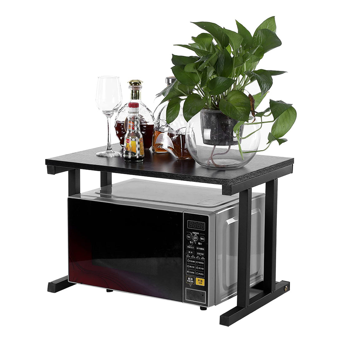 Greensen Mikrowellen Regal, Mikrowellenregal Regal Küchenregal Standregal Mikrowellenhalter Bäcker R