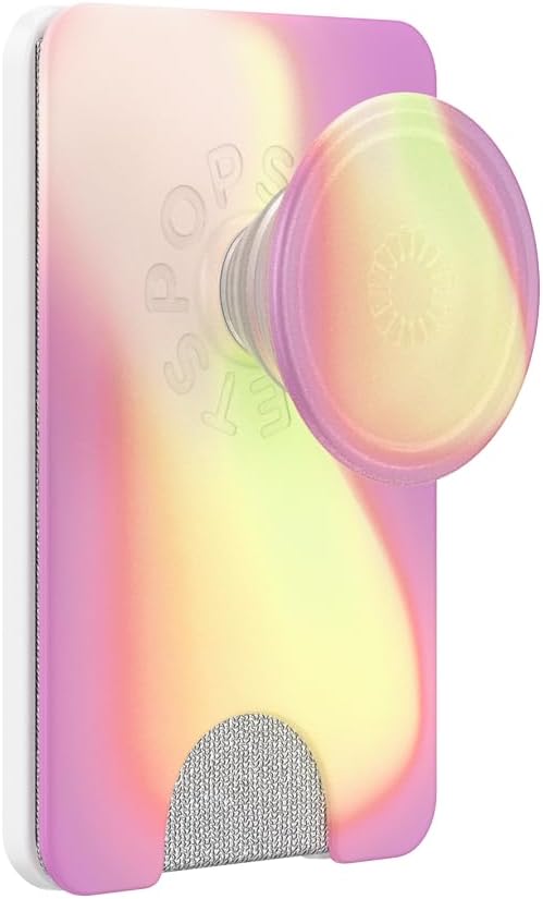 PopSockets: PopWallet+ für MagSafe - Inklusive Adapterring für MagSafe - Kartenhalter mit integriert