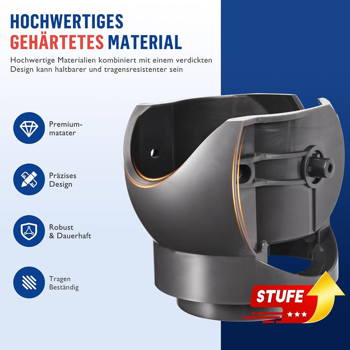 Upgrade Staubsaugerkopfanschluss + V-ball Rad für Dyson V10 V11 V15 Bodendüse Staubsauger Ersatzteil