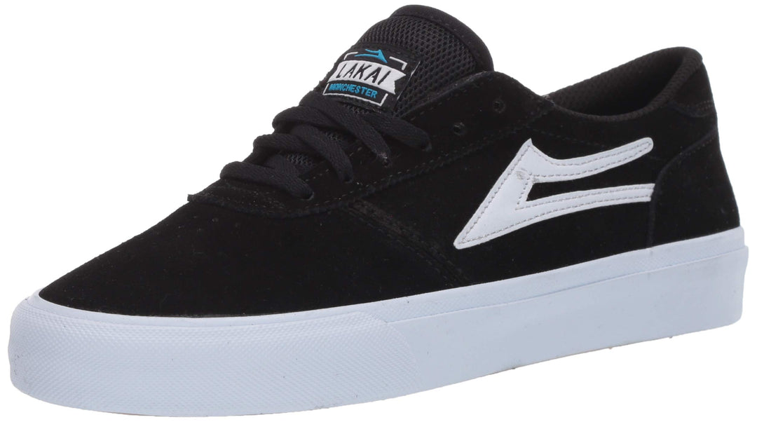 Lakai Limited Footwear Mens Manchester Skate-Schuh 44.5 EU Schwarzes Wildleder, 44.5 EU Schwarzes Wi