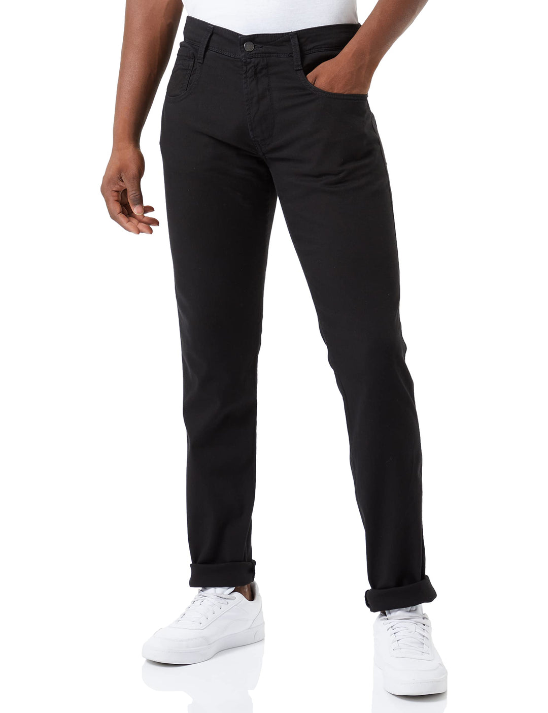 Replay Herren Anbass X-lite Jeans 28W / 34L 098 Black, 28W / 34L 098 Black