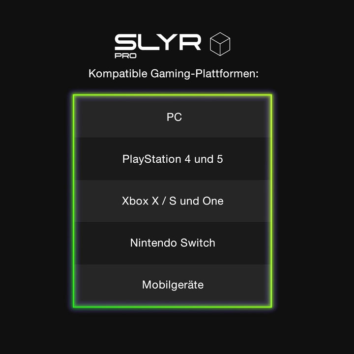 Skullcandy SLYR Pro Kabelgebundenes Multi-Platform Over-Ear Gaming Headset für Xbox, PlayStation und