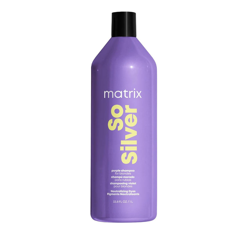 Matrix Total Results So Silver Shampoo, 33.79 Ounce by Matrix