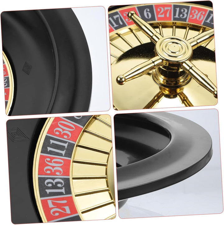 Poker Wheel Spielset Rotierendes Roulette Für Partys Tischspiel Unterhaltung Für Geburtstagsfeiern U