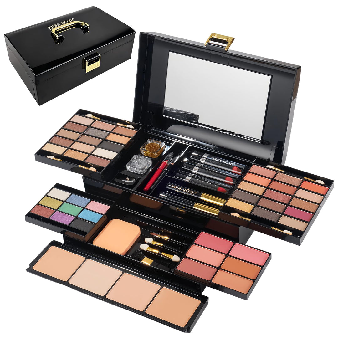 Adventskalender 2024 Make-up-Set, 39 Farben Multifunktions Geschenkset Urlaubsauswahl Beauty Box mit
