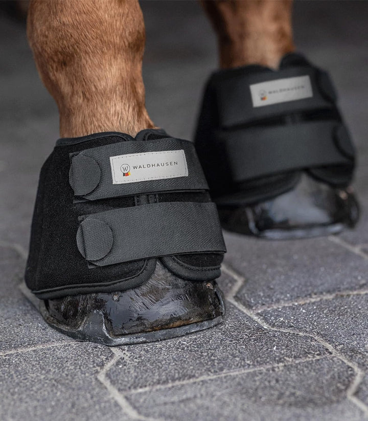 WALDHAUSEN Kühlhufglocke, Paar Schwarz XL, Schwarz XL