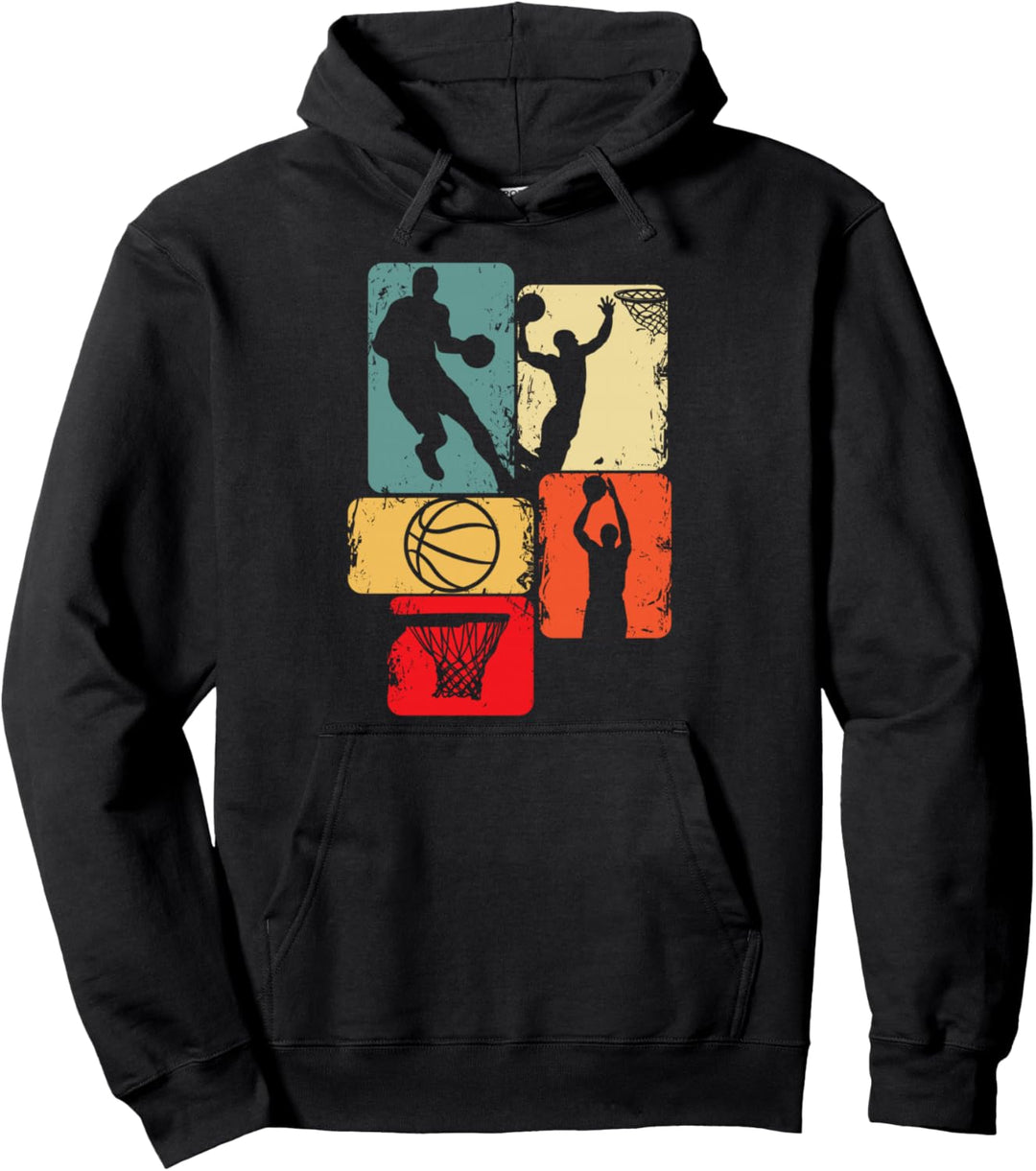 Basketball Basketballer Kinder Jungen Herren Pullover Hoodie