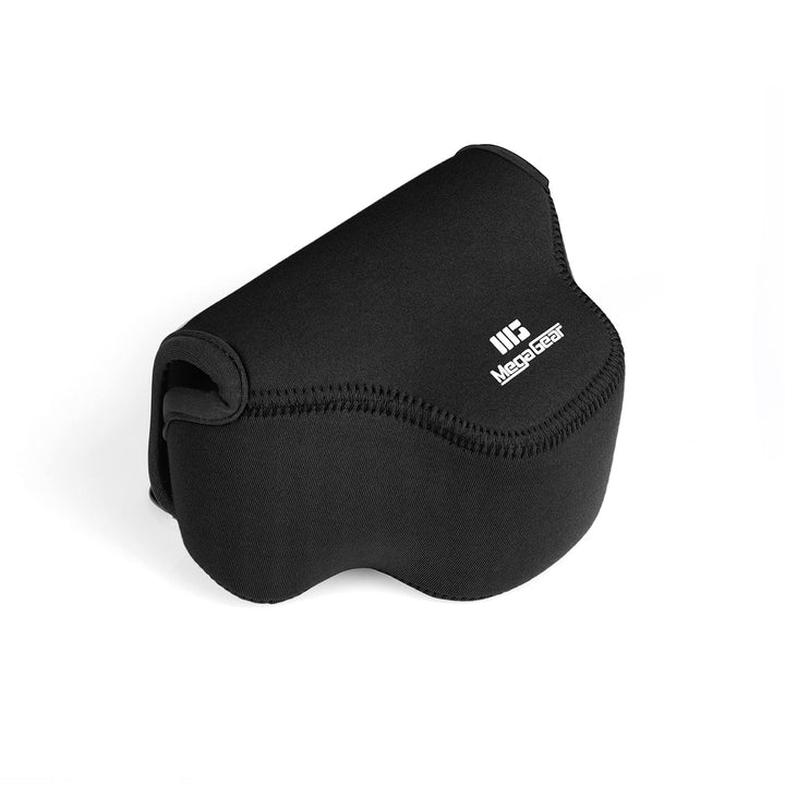 MegaGear Ultraleichte Neopren-Kameratasche kompatibel mit Nikon Z fc (16-50mm) (Black) Mg2012 Schwar