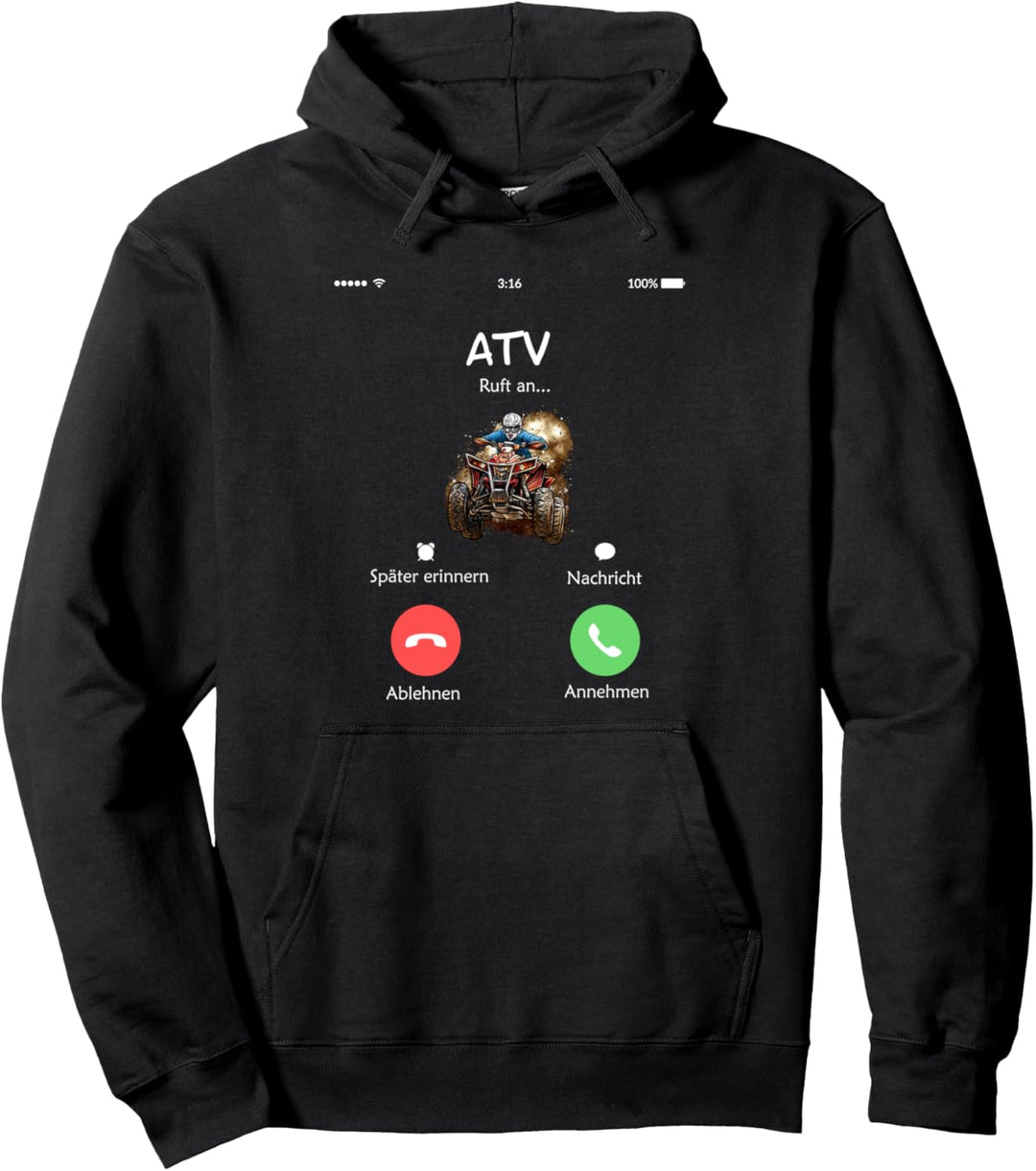ATV Offroad Quad Biker Frauen Herren Geschenk Pullover Hoodie