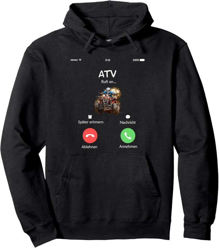 ATV Offroad Quad Biker Frauen Herren Geschenk Pullover Hoodie
