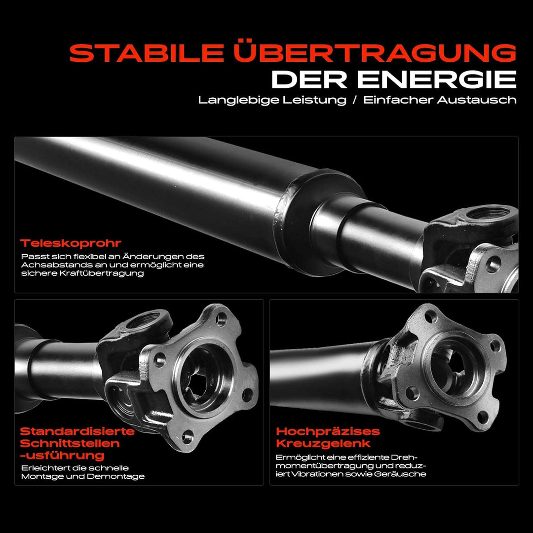 Kardanwelle Gelenkwelle Hinten L=ca. 1095MM für Sorento I JC 2.5 CRDi 2002-2009 49100-3E300