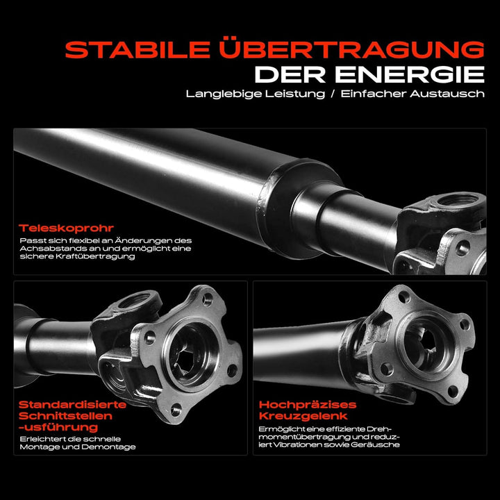 Kardanwelle Gelenkwelle Hinten L=ca. 1095MM für Sorento I JC 2.5 CRDi 2002-2009 49100-3E300