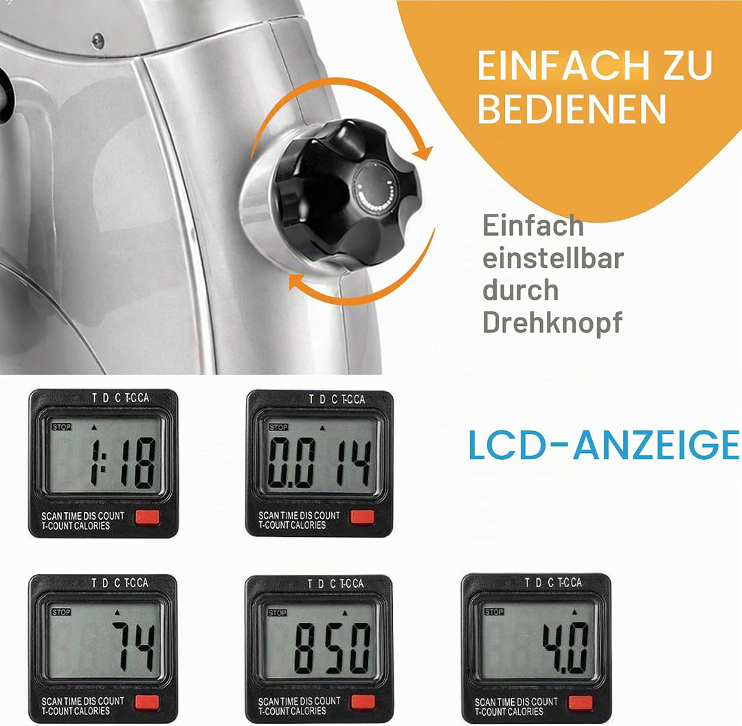 Statische Pedale, Mini-Heimtrainer, Heimtrainer, Heimtrainingsgerät, Seniorenpedale, Pedale für älte