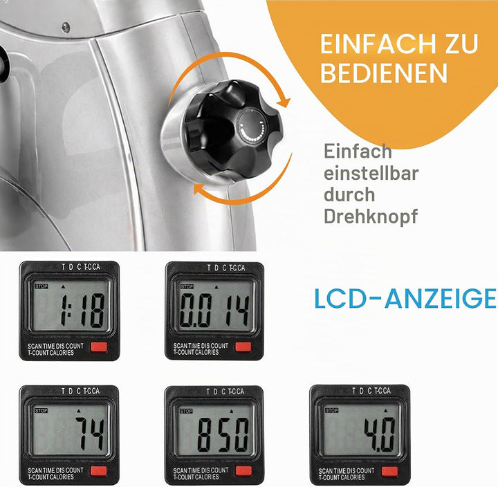 Statische Pedale, Mini-Heimtrainer, Heimtrainer, Heimtrainingsgerät, Seniorenpedale, Pedale für älte
