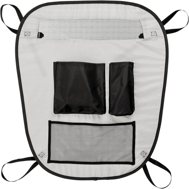 Avilia Auto-Trennnetz für Hunde – Barriere für Hunde mit 3 Taschen, aus Polyester, 60 x 70 cm
