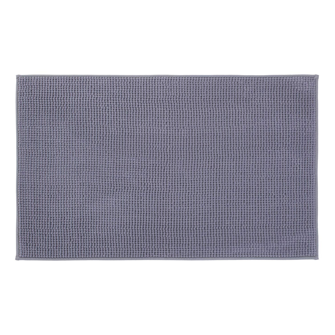 Gözze - Anti-Rutsch-Badematte, Superweich, 100% Mikrofaser, 60 x 100 cm - Grau Grau 60 x 100 cm, Gra