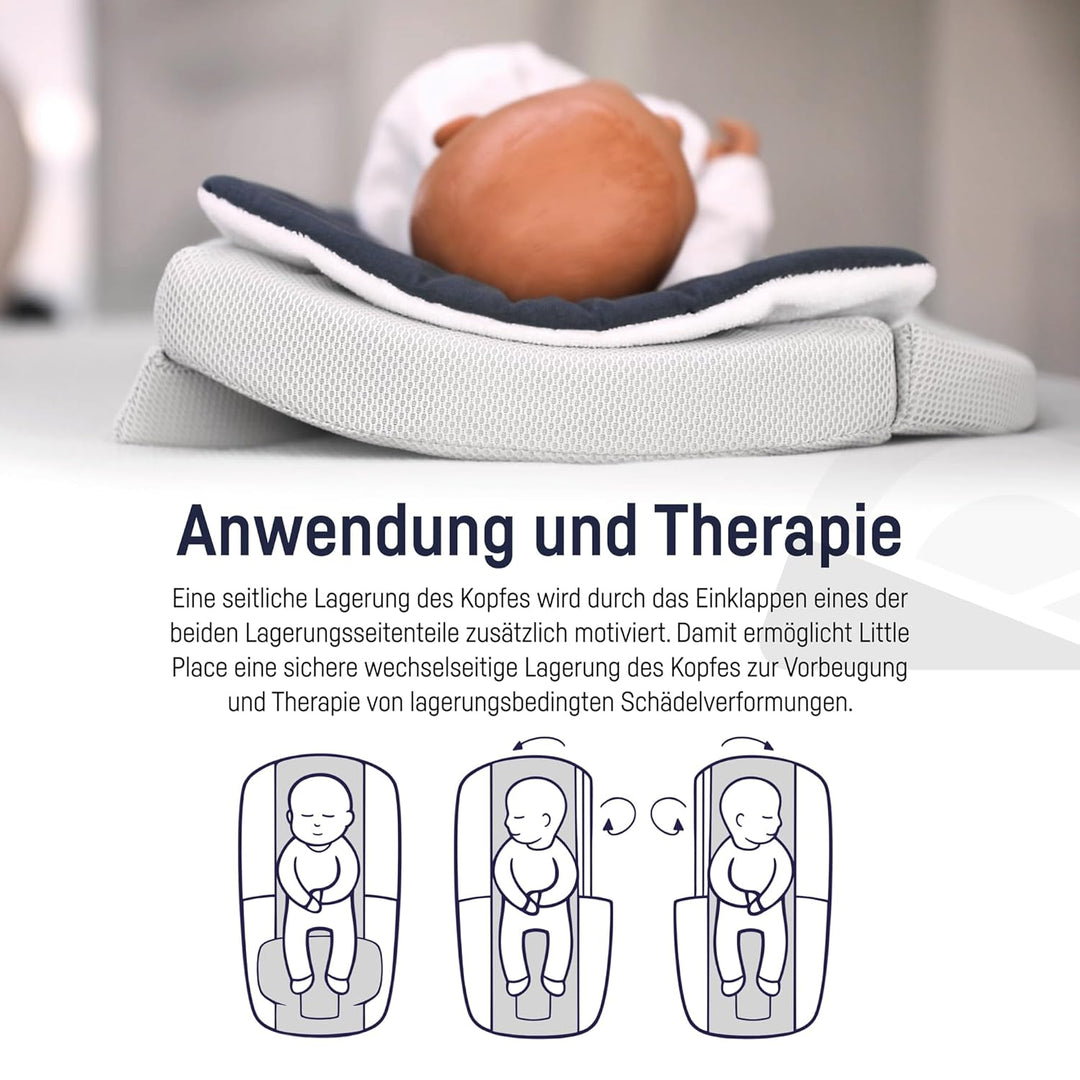 Julius Zöllner Little Place Lagerungssystem - Für einen natürlichen und sicheren Schlaf von Babys -