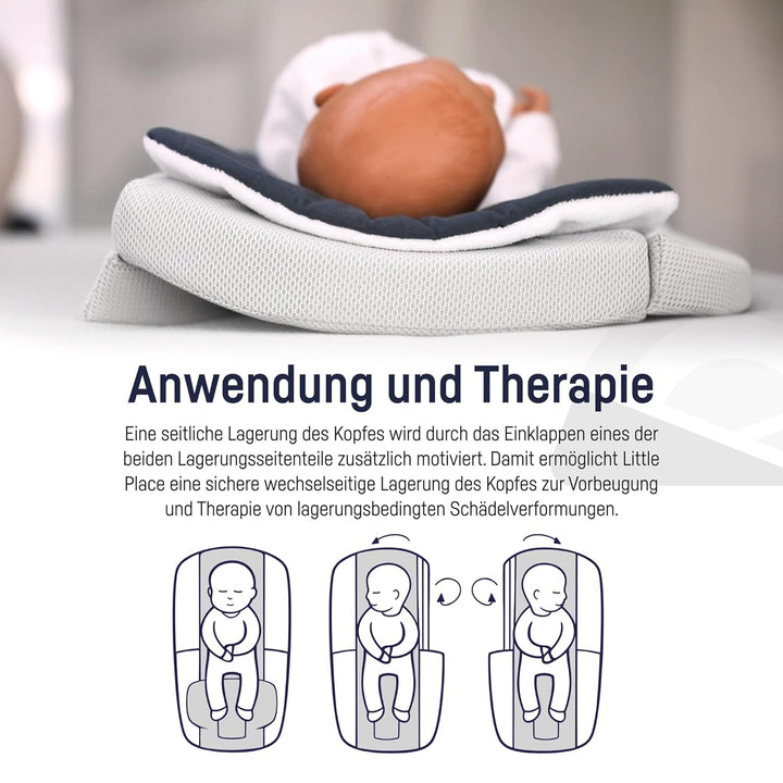 Julius Zöllner Little Place Lagerungssystem - Für einen natürlichen und sicheren Schlaf von Babys -