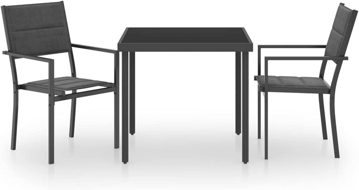 Yolola Balkonmöbel Set, Gartenmöbel-Set 3 TLG. inkl. 2 Stühle & Tisch, Terrassenmöbelset Gartensitzg