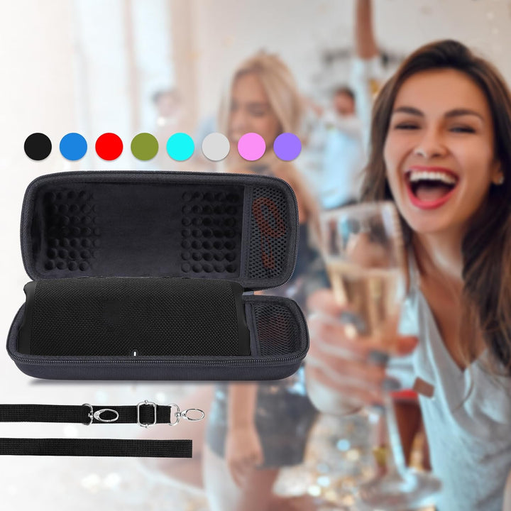 Lebakort Hart Reise Schutz Hülle Etui Tasche für JBL Charge 5 Charge 4 Bluetooth Wasserdichter Porta